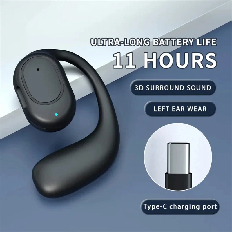 Bone Conduction Headphones Bluetooth 5.3 - Wireless Bluetooth 5.3 Earphones Open-Ear Bone