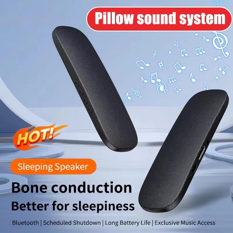 Bone Conduction Pillow Speaker Sleep Aid - 2026 Bone Conduction Sleep Speaker Bluetooth