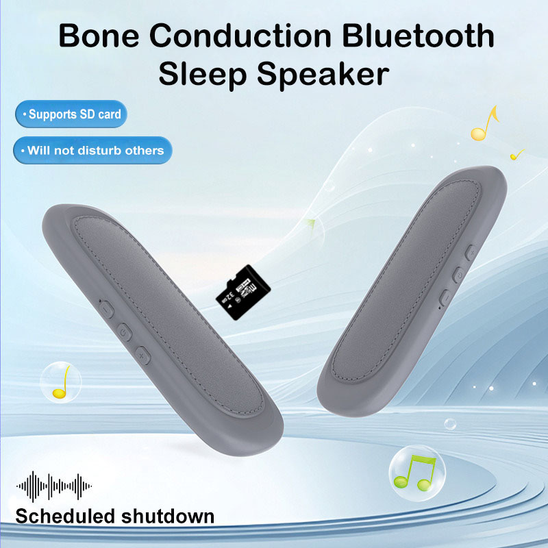 Bone Conduction Pillow Speaker Sleep Aid - Mini Bone Conduction Bluetooth Speaker Sleep