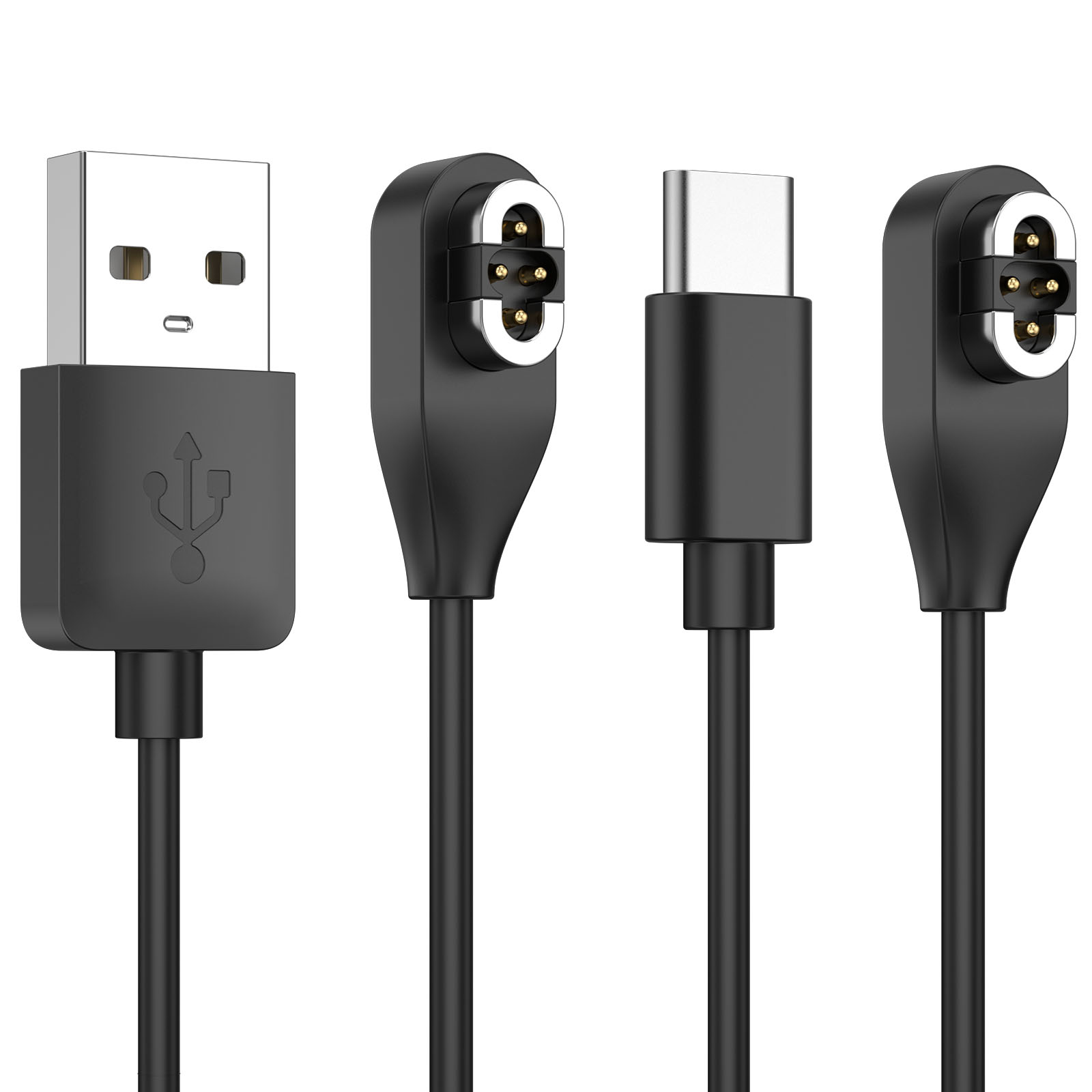 Magnetic Charging Cable Bone Conduction - Type C USB pvc Quick Charging