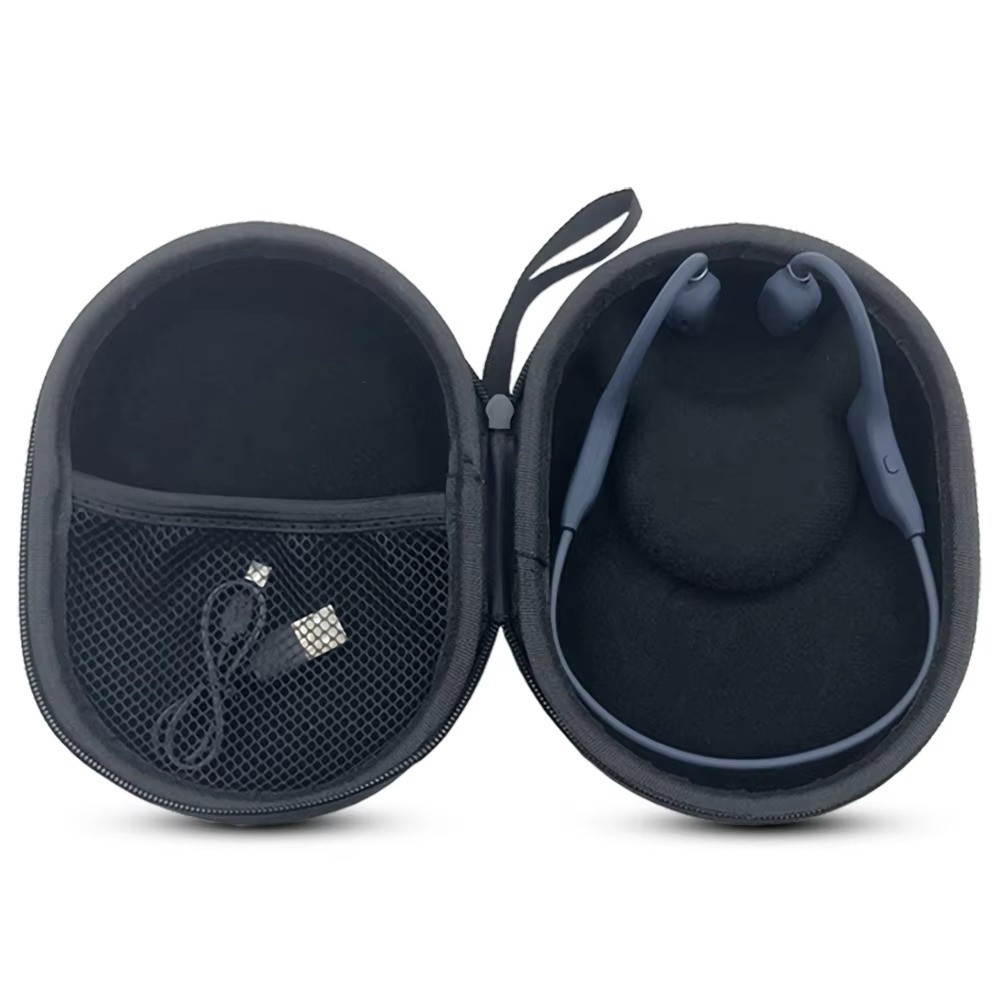 Hard Travel Case Bone Conduction Earphones - Shockproof Bone Conduction Headphone Box Waterproof