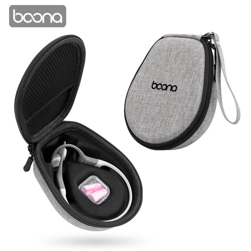 Boona Hard Shell Carrying Case - Hard Travel Case Bone Conduction Earphones ulasan dan harga
