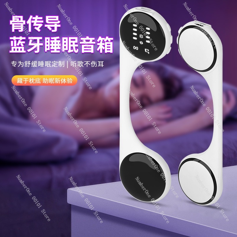 Bone Conduction Bluetooth Spea - Bone Conduction Pillow Speaker Sleep Aid ulasan dan harga
