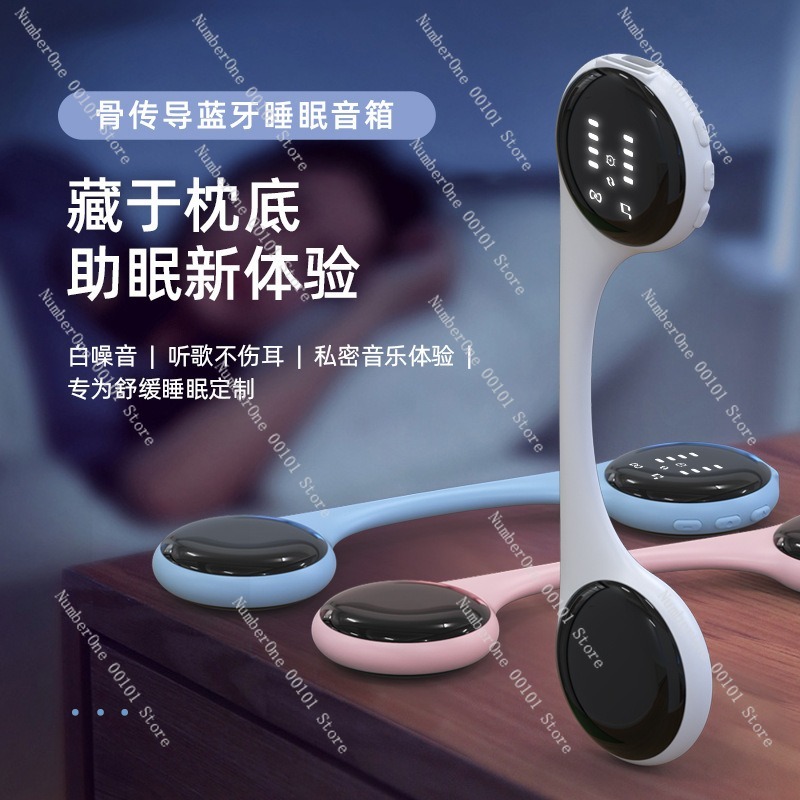 Bone Conduction Bluetooth Spea - Bone Conduction Pillow Speaker Sleep Aid ulasan dan harga