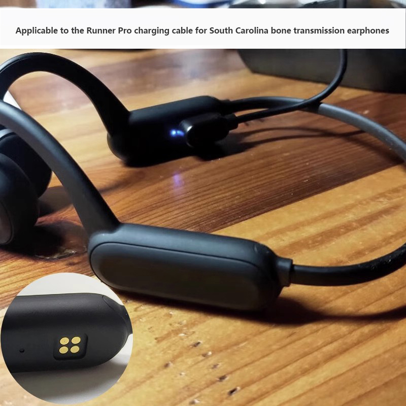 Bone Conduction Earphones Magn - Magnetic Charging Cable Bone Conduction ulasan dan harga