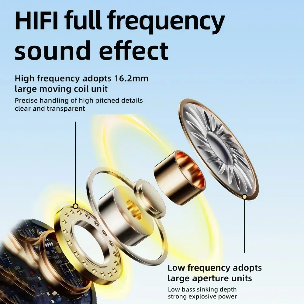 Open‑Ear Wireless Bluetooth He - Air Conduction Open Ear Running Earbuds ulasan dan harga