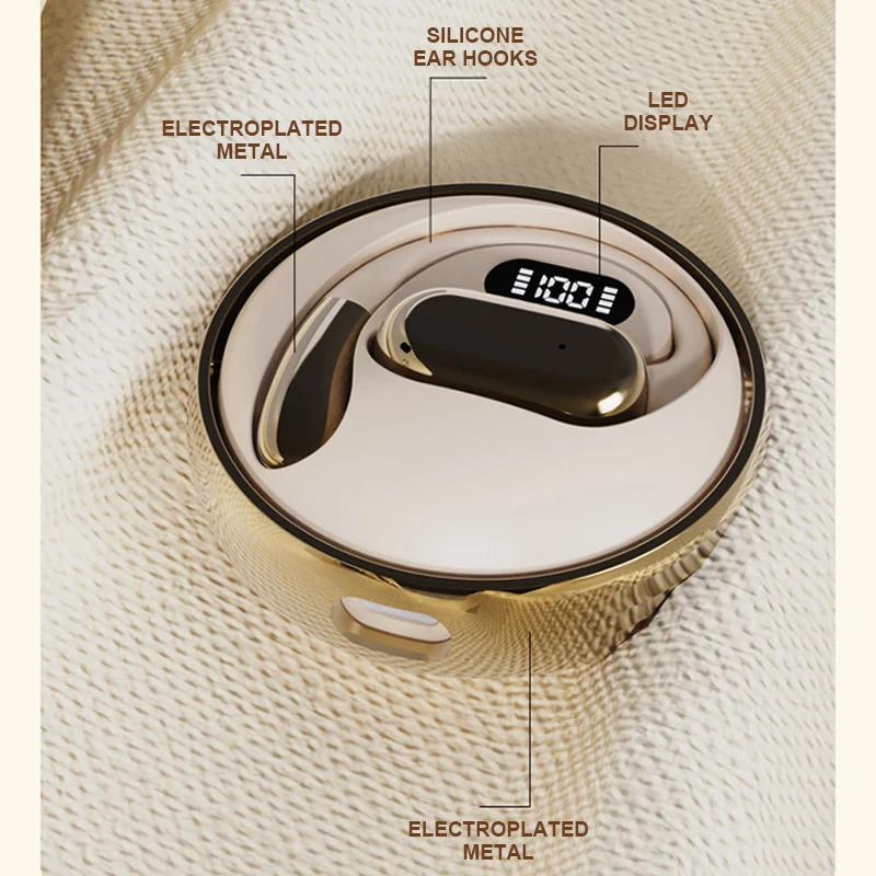 2026 New Open Ear Bluetooth He - Air Conduction Open Ear Running Earbuds ulasan dan harga