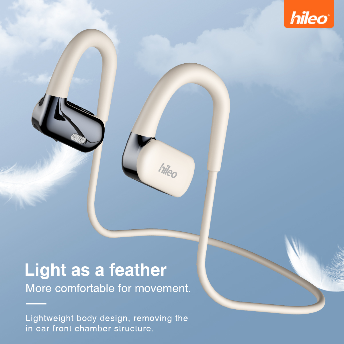 Hileo Hi77 Speakers Bluetooth  - Silicone Ear Hooks Sports Headphones ulasan dan harga