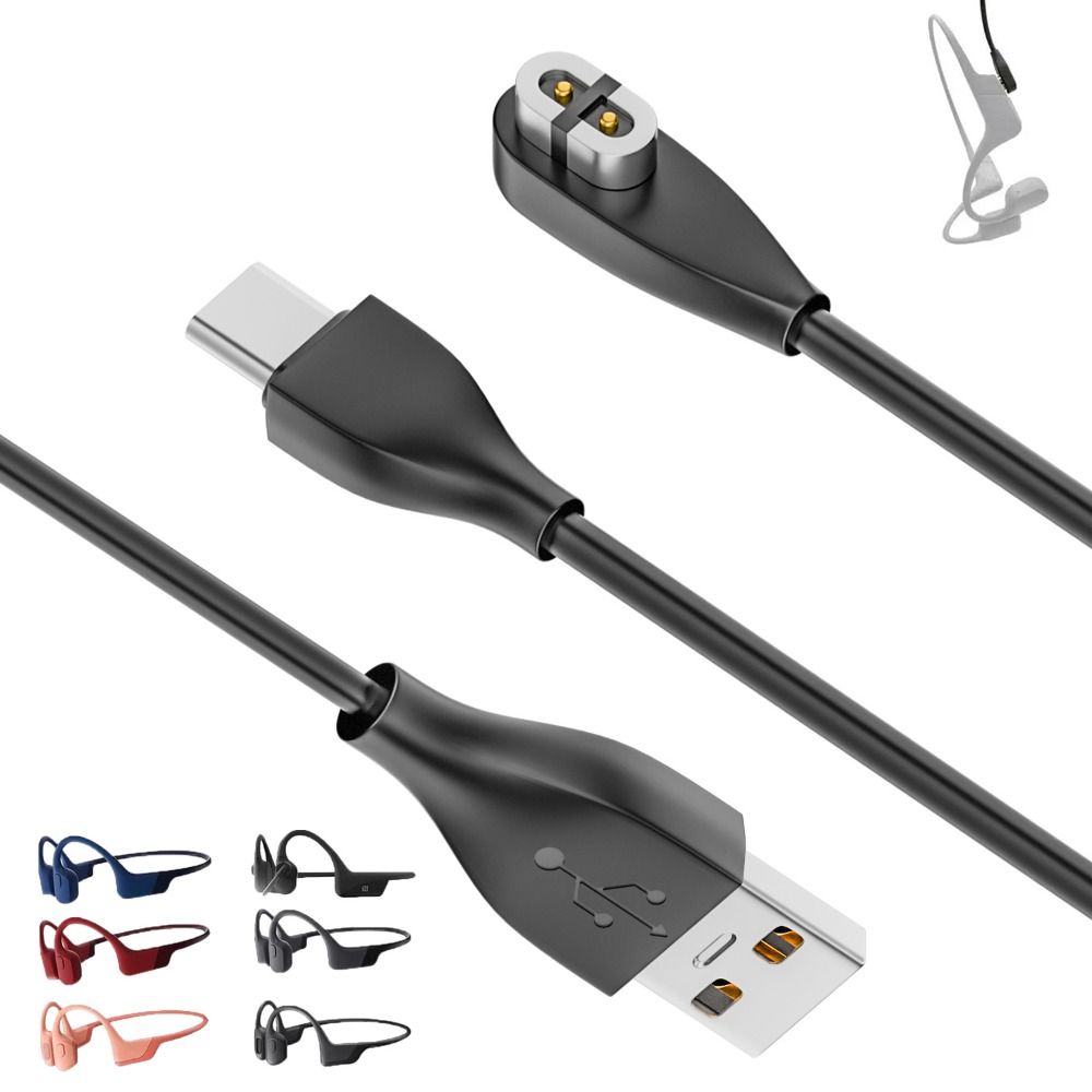 Magnetic USB Type-C Charging C - Magnetic Charging Cable Bone Conduction ulasan dan harga