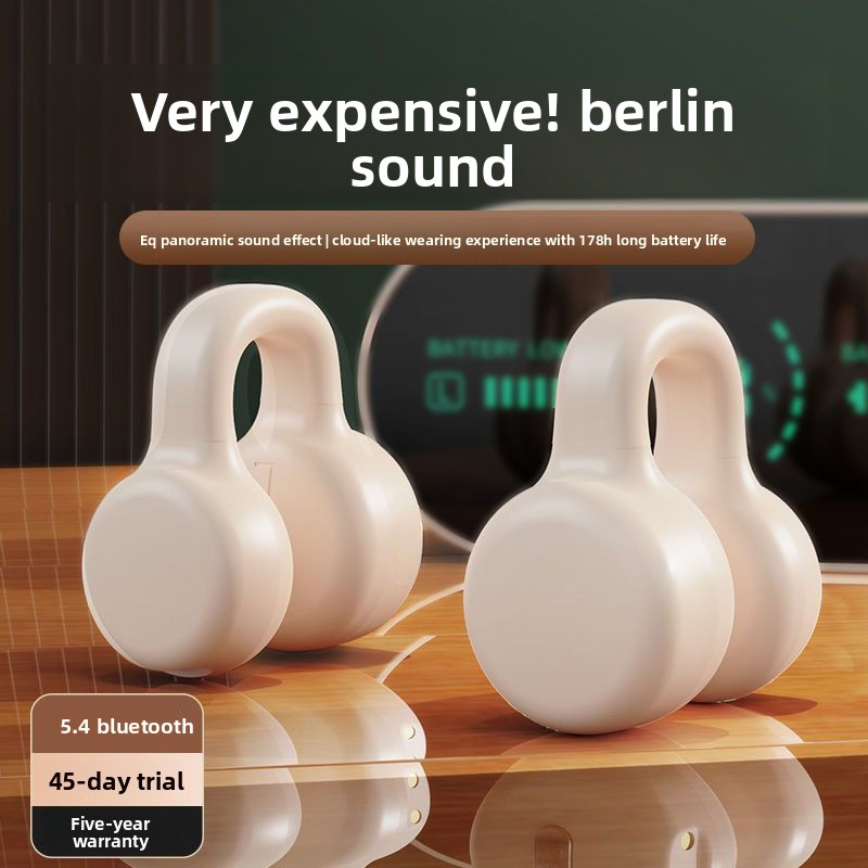 2026 New Berlin Sound Bone Con - Bone Conduction Headphones Bluetooth 5.3 ulasan dan harga