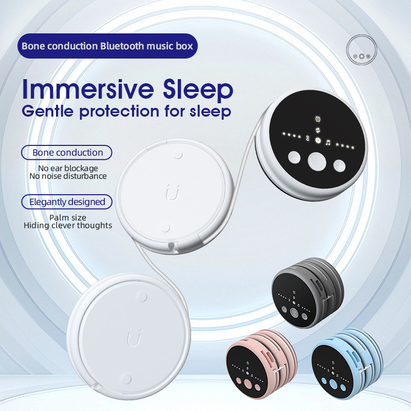 Under Pillow Audio Box Bone Co - Bone Conduction Pillow Speaker Sleep Aid ulasan dan harga