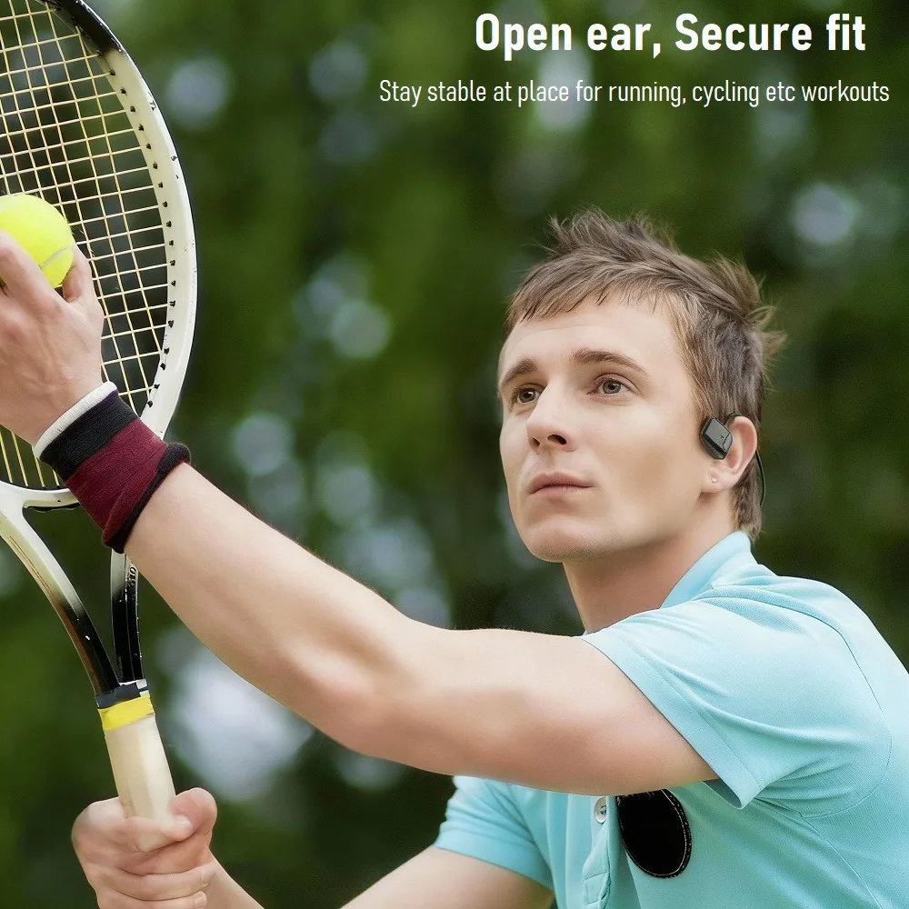 Open Bone Conduction Bluetooth - Swimming Bone Conduction Earphones Ip68 Mp3 ulasan dan harga