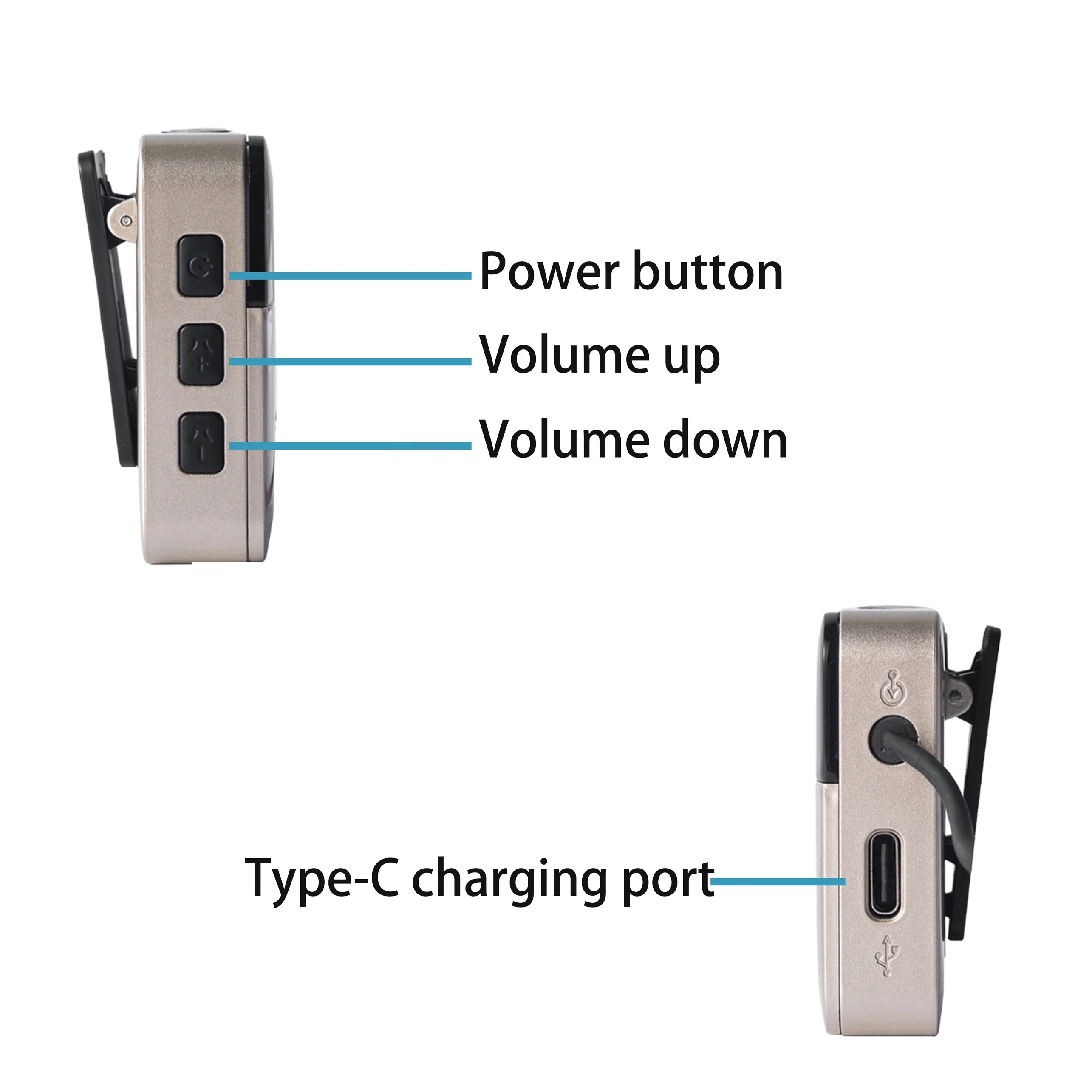 Earsmate Bone Conduction Heari - Bone Conduction Hearing Aid Amplifier ulasan dan harga