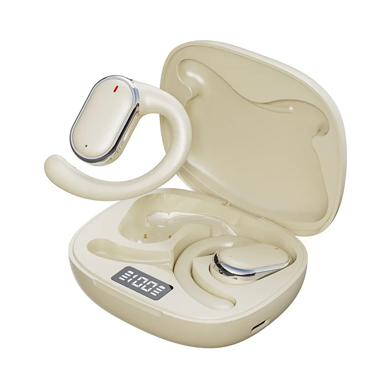 Open Ear Wireless Bluetooth He - Air Conduction Open Ear Running Earbuds ulasan dan harga