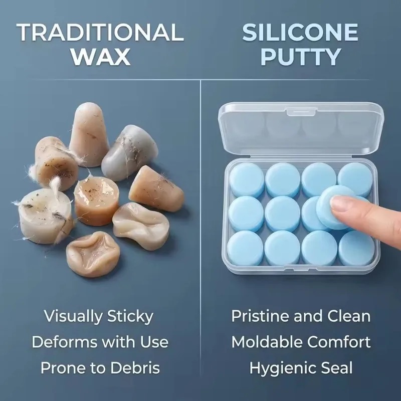 Soft Silicone Earplugs Wax Ear - Waterproof Swimming Earplugs Silicone ulasan dan harga