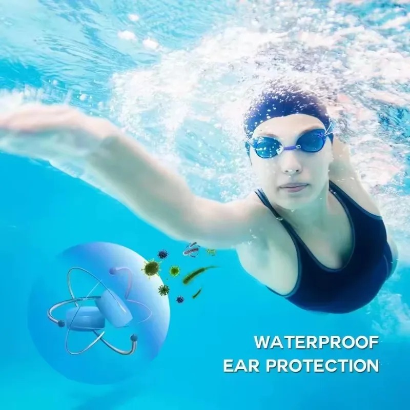 Soft Silicone Earplugs Wax Ear - Waterproof Swimming Earplugs Silicone ulasan dan harga
