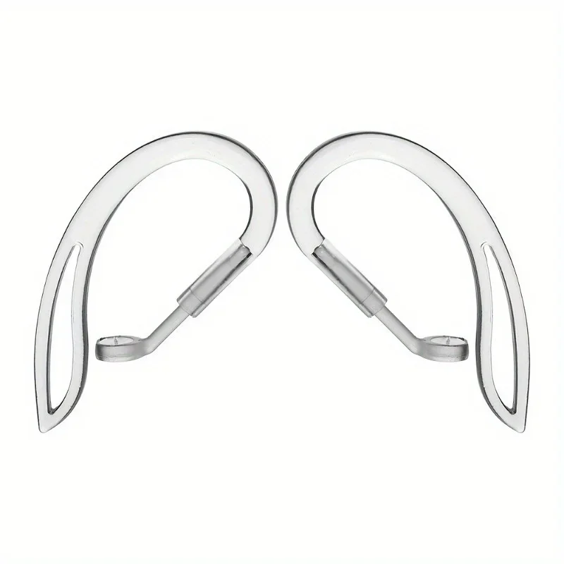 1/2pair Transparent Ear Hook F - Silicone Ear Hooks Sports Headphones ulasan dan harga