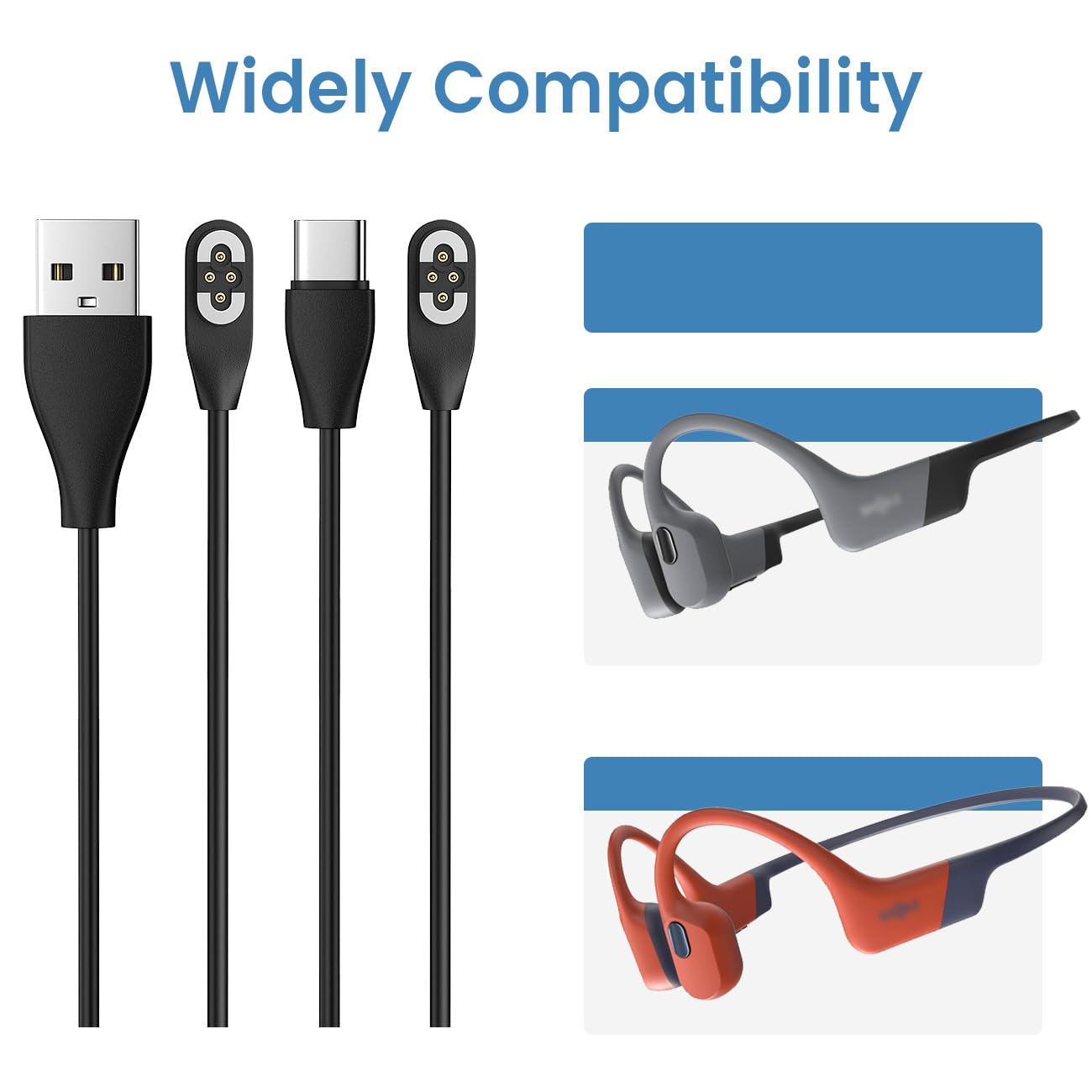 Charging Cable for Shokz OpenS - Magnetic Charging Cable Bone Conduction ulasan dan harga