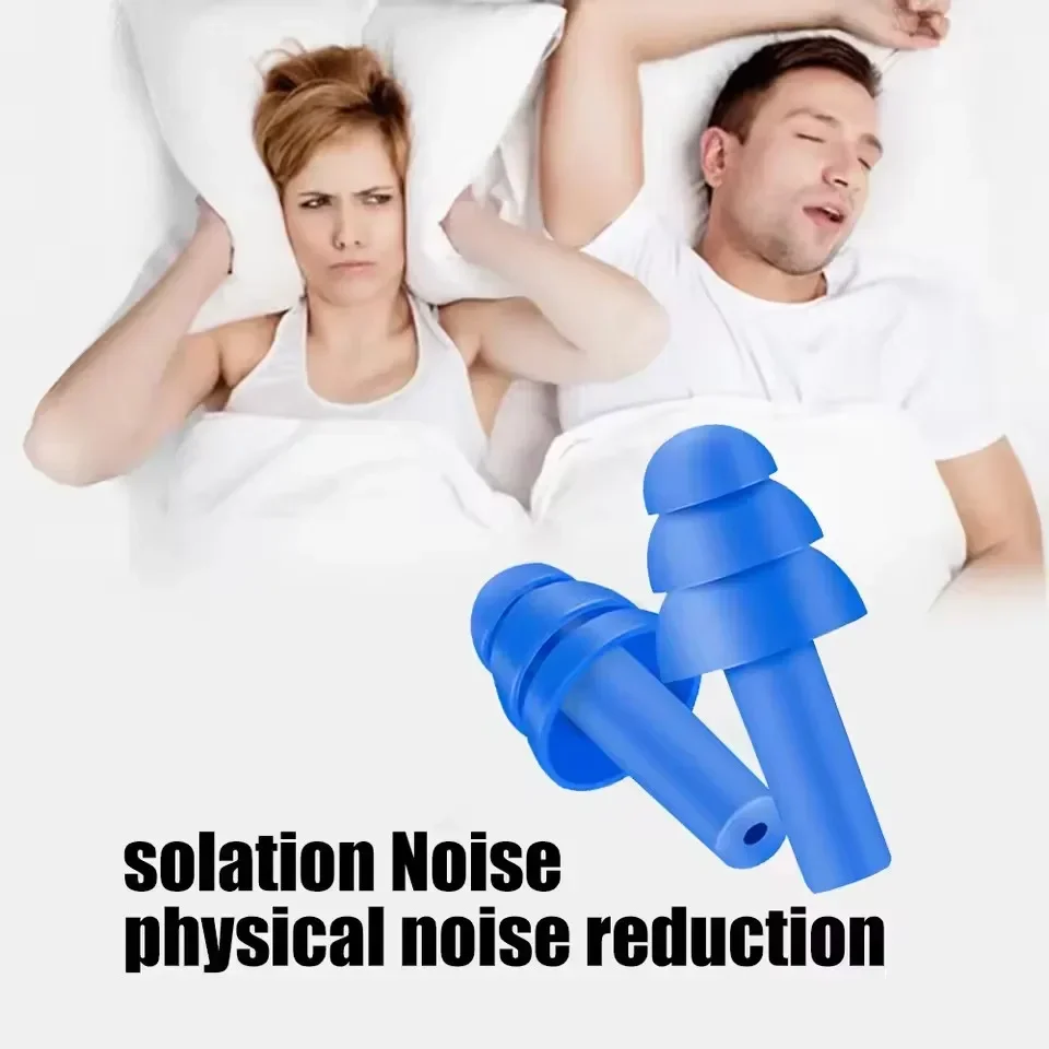 25/1Pair Ear Plugs Sleeping No - Waterproof Swimming Earplugs Silicone ulasan dan harga