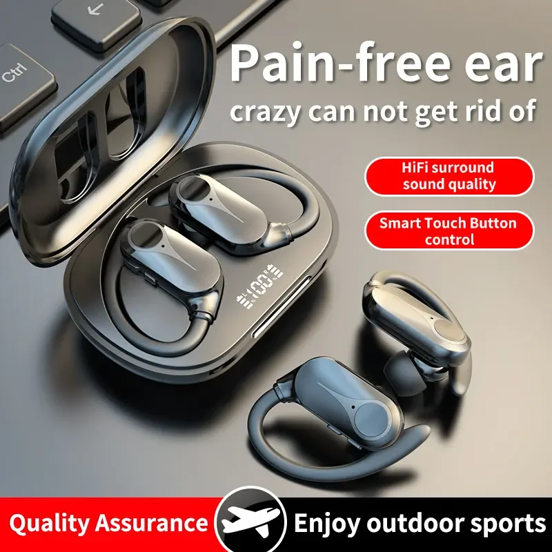 RD23/RD03 Open Ear TWS Wireles - Air Conduction Open Ear Running Earbuds ulasan dan harga