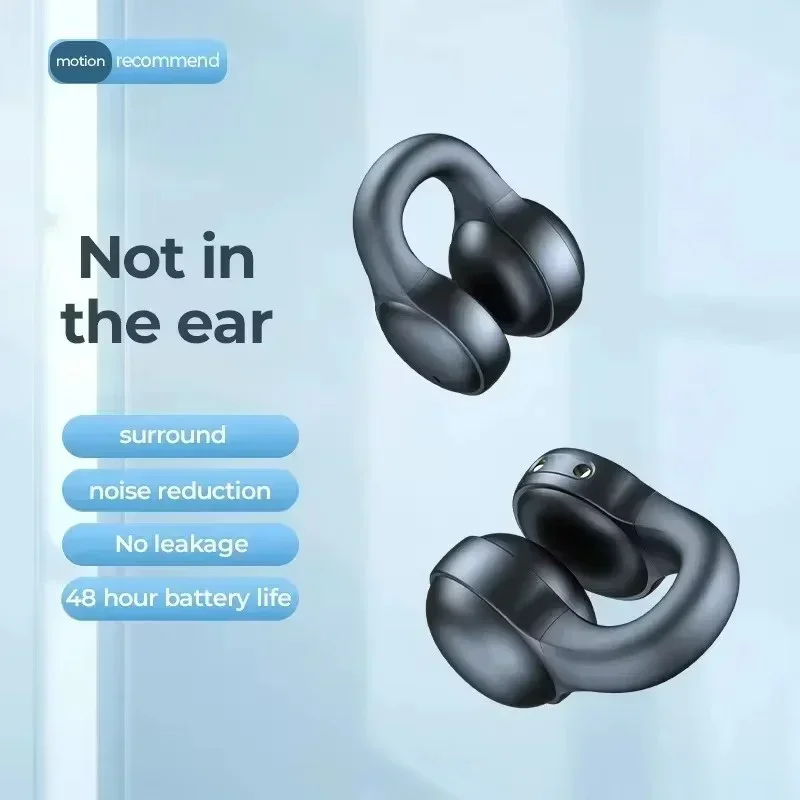 TWS Wireless Bone Conduction H - Silicone Ear Hooks Sports Headphones ulasan dan harga