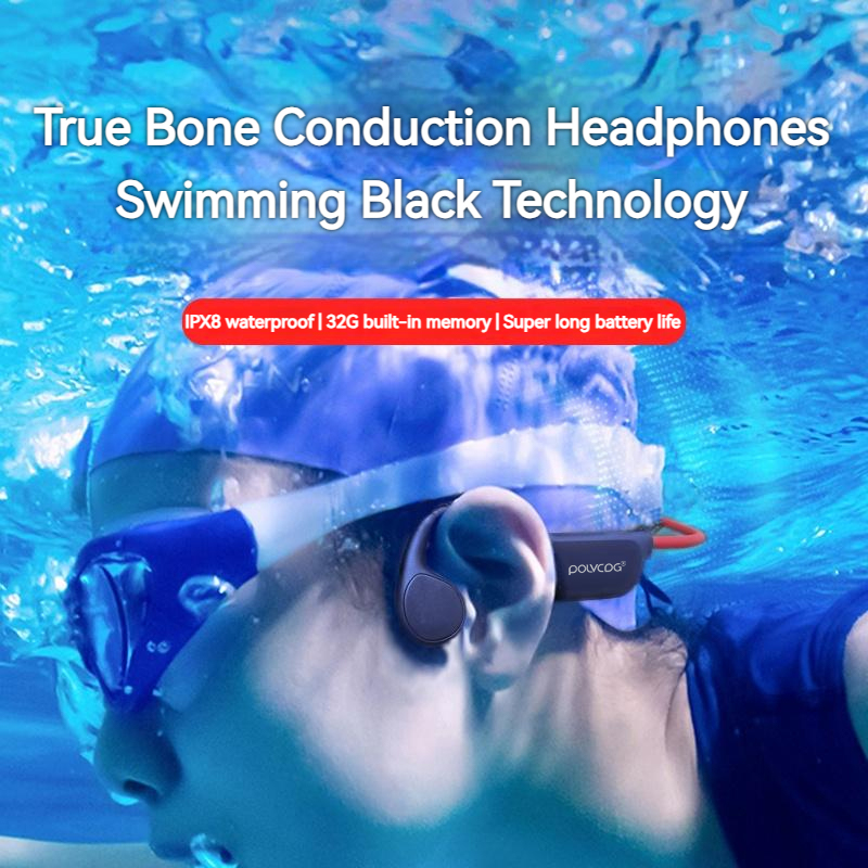 POLVCDG Bone Conduction Headse - Bone Conduction Headphones Bluetooth 5.3 ulasan dan harga