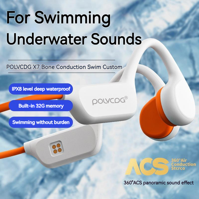 POLVCDG Bone Conduction Headse - Bone Conduction Headphones Bluetooth 5.3 ulasan dan harga