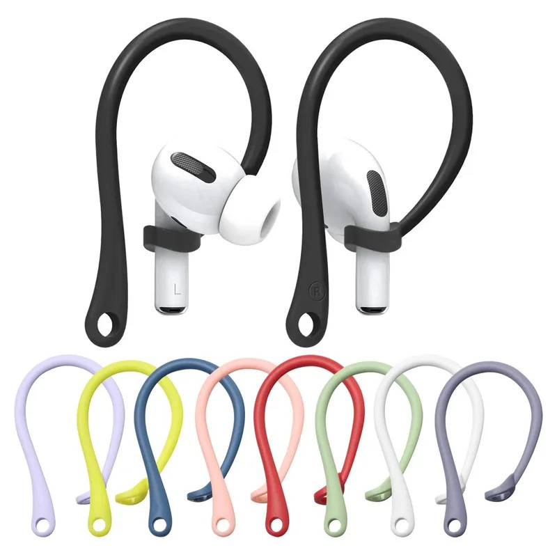 1-3 Pair Silicone Anti-lost Ea - Silicone Ear Hooks Sports Headphones ulasan dan harga