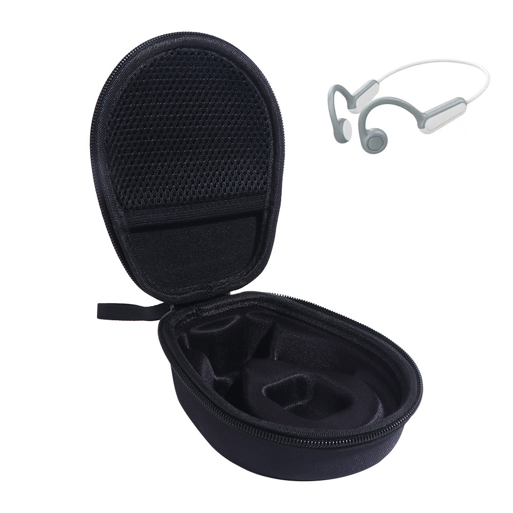 EVA Bone Conduction Headphone  - Hard Travel Case Bone Conduction Earphones ulasan dan harga