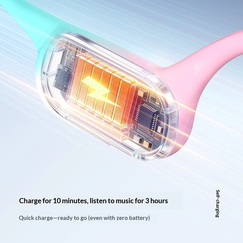 LANGSDOM BE28 Open Ear Bluetoo - Air Conduction Open Ear Running Earbuds ulasan dan harga