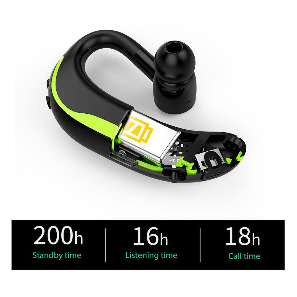 1Pc f600 Wireless Bluetooth He - Silicone Ear Hooks Sports Headphones ulasan dan harga