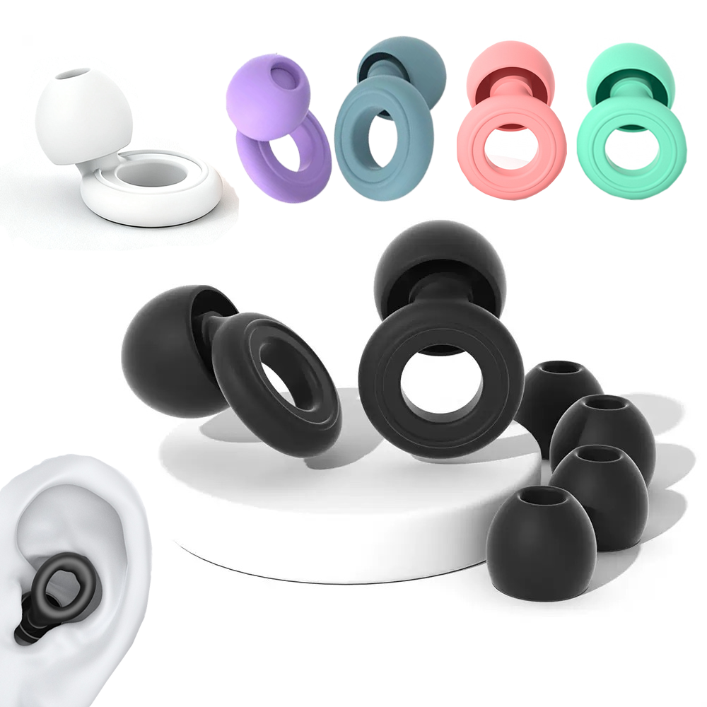 Loop Ear Plugs Sleeping Noise  - Waterproof Swimming Earplugs Silicone ulasan dan harga