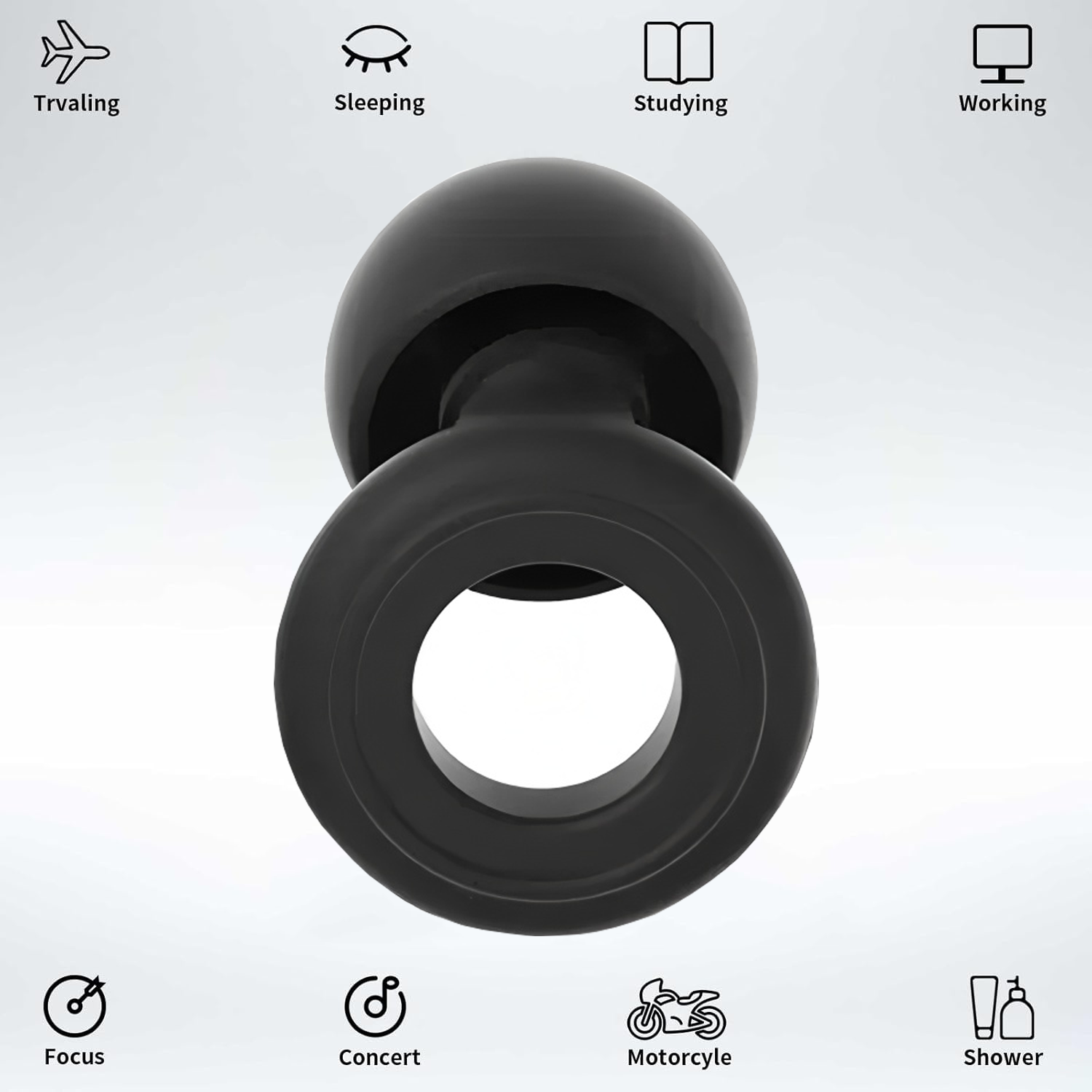 Loop Ear Plugs Sleeping Noise  - Waterproof Swimming Earplugs Silicone ulasan dan harga