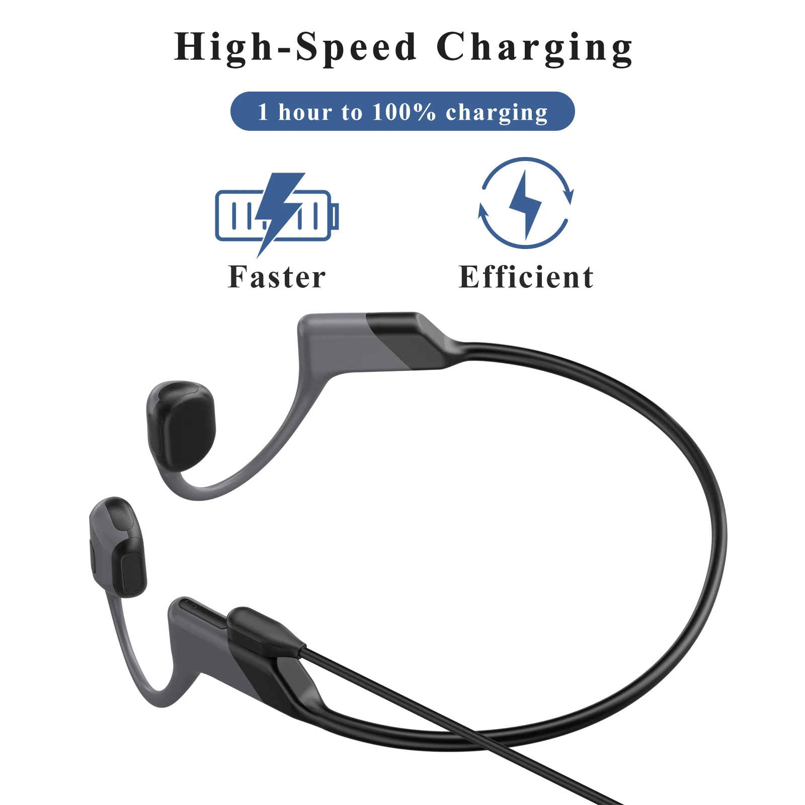 USB pvc Quick Charging Cable F - Magnetic Charging Cable Bone Conduction ulasan dan harga