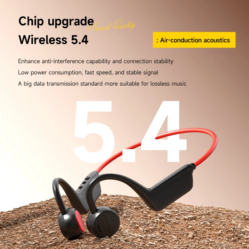 NEW Bone Conduction Headset Bl - Bone Conduction Headphones Bluetooth 5.3 ulasan dan harga
