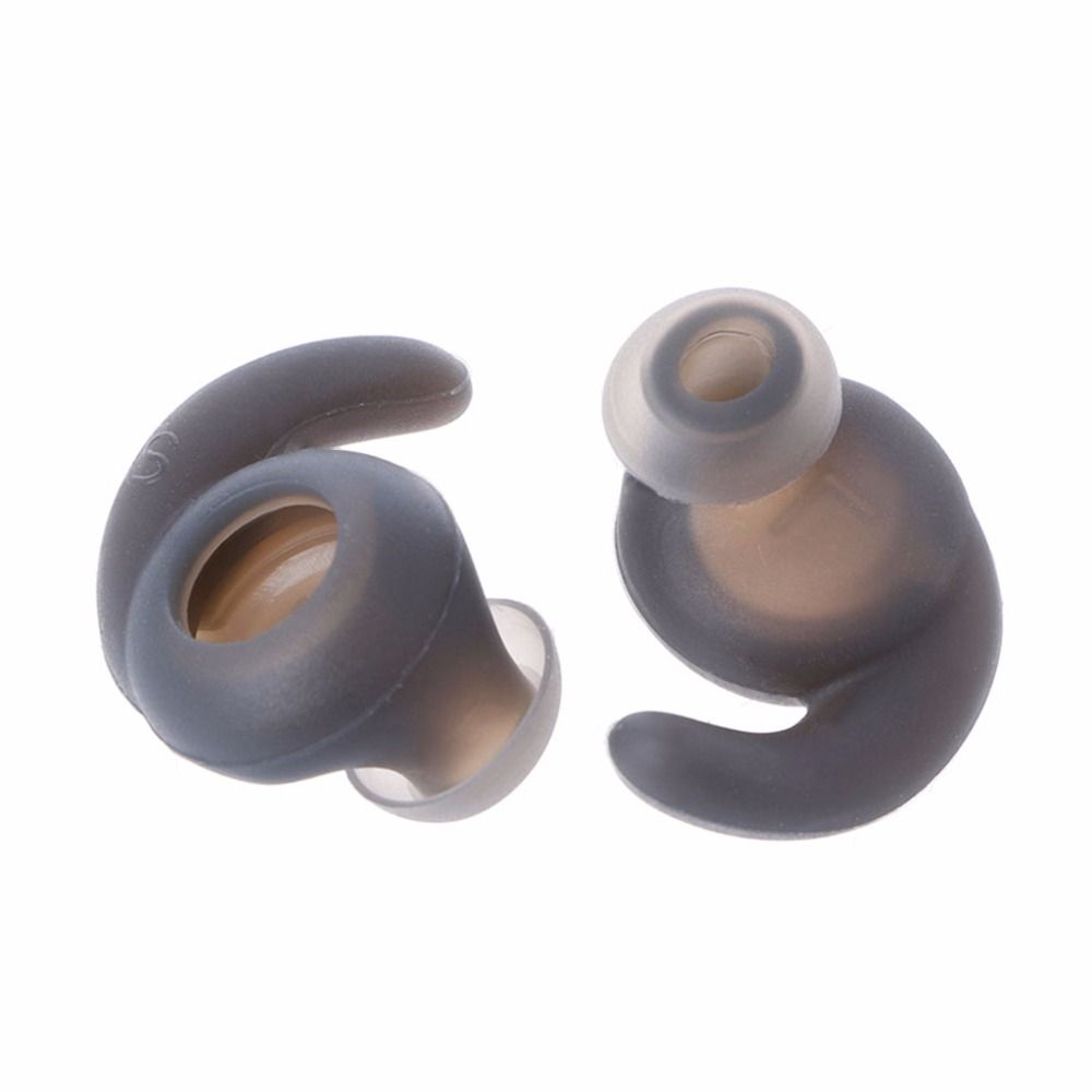 3 Pairs S/M/L In-ear Sports He - Silicone Ear Hooks Sports Headphones ulasan dan harga