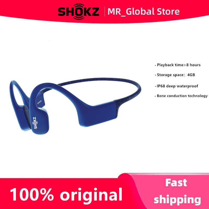 Original Shokz OpenSwim S700 B - Swimming Bone Conduction Earphones Ip68 Mp3 ulasan dan harga