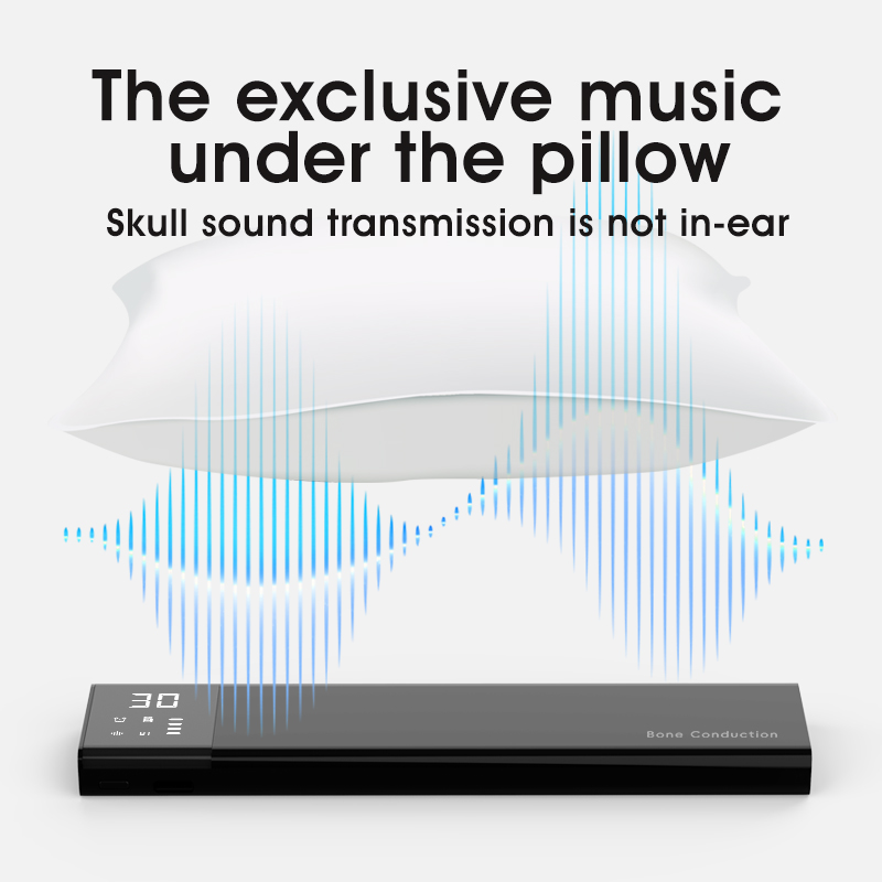Under Pillow Bluetooth Speaker - Bone Conduction Pillow Speaker Sleep Aid ulasan dan harga