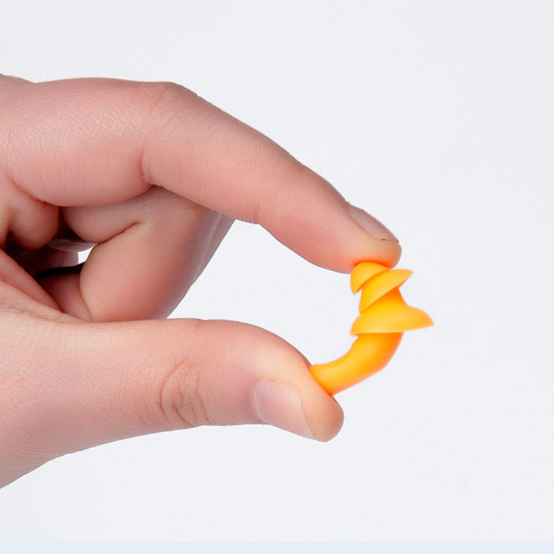 2pcs Waterproof Earplugs Noise - Waterproof Swimming Earplugs Silicone ulasan dan harga