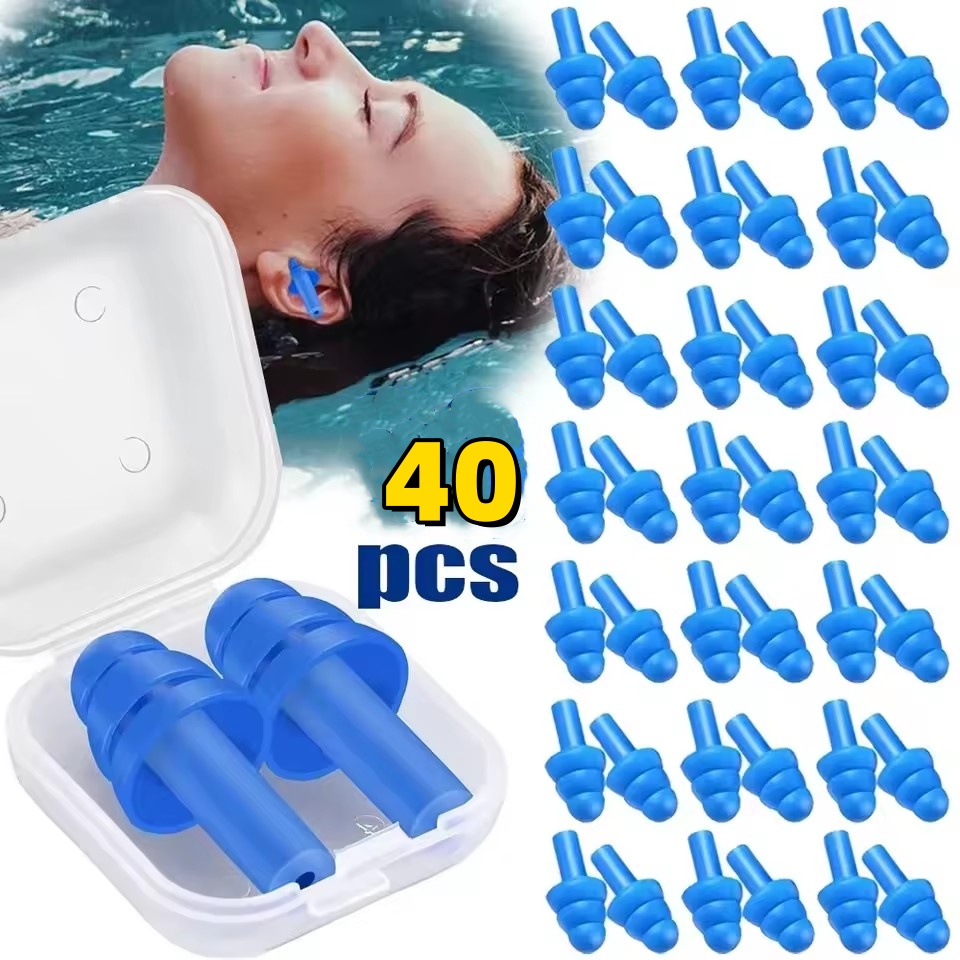 Reusable Waterproof Soft Silic - Waterproof Swimming Earplugs Silicone ulasan dan harga