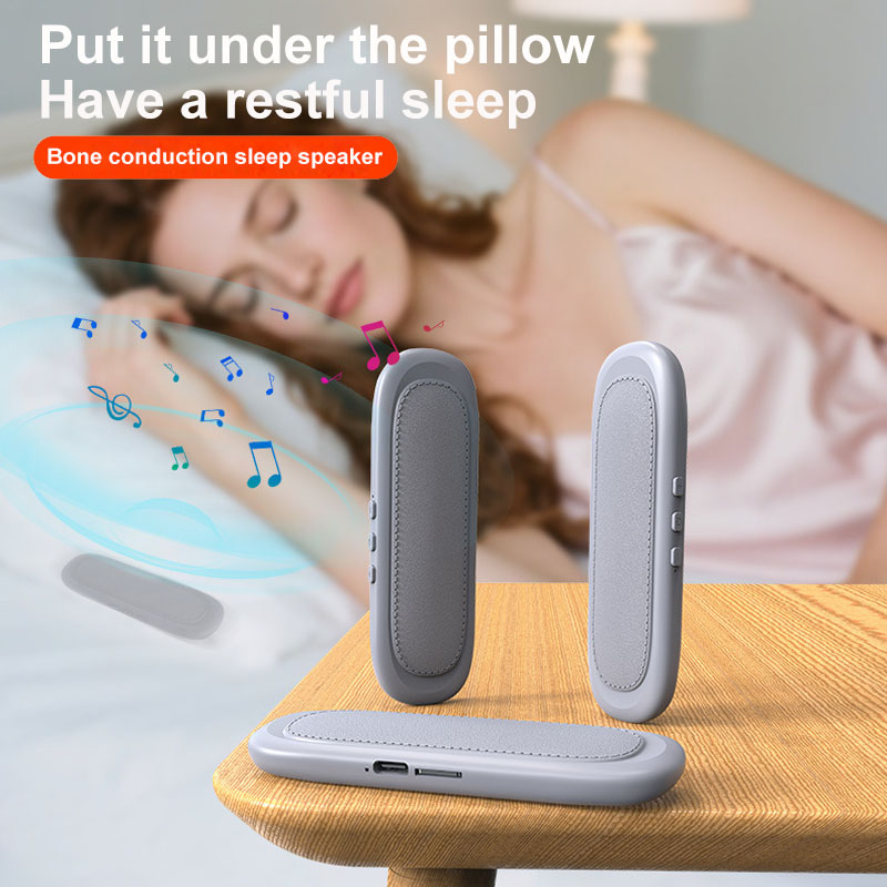Mini Bone Conduction Bluetooth - Bone Conduction Pillow Speaker Sleep Aid ulasan dan harga
