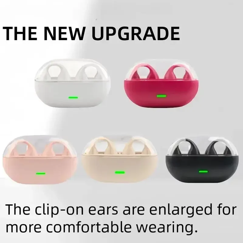 New Open Bluetooth Earphone Ai - Noise Reduction Earplugs For Bone Conduction ulasan dan harga