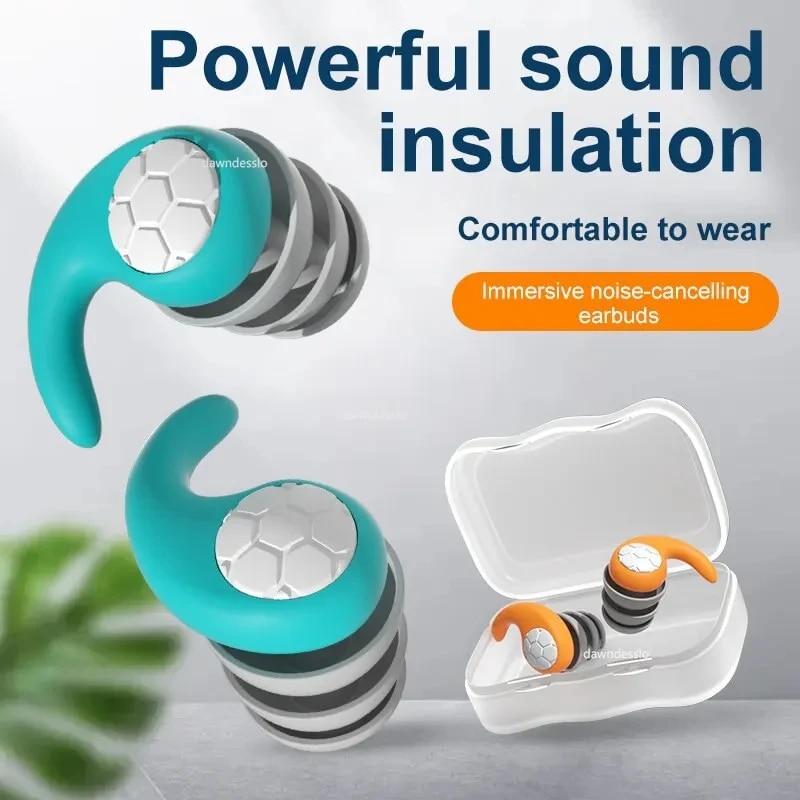 Silicone Noise Cancelling Earp - Waterproof Swimming Earplugs Silicone ulasan dan harga