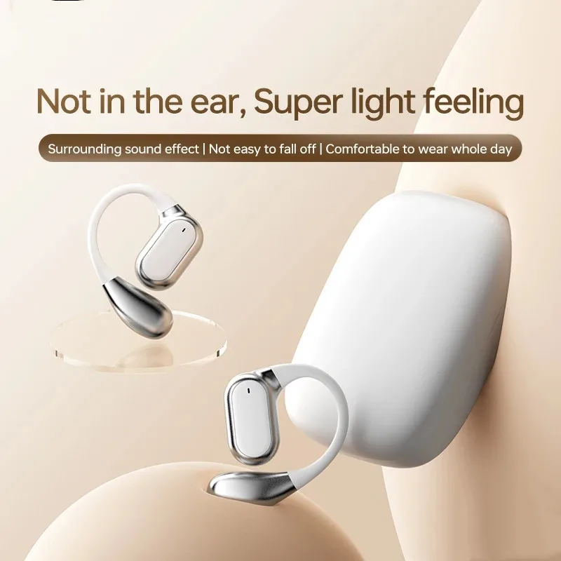 Wireless Bone Conduction Earph - Bone Conduction Headphones Bluetooth 5.3 ulasan dan harga