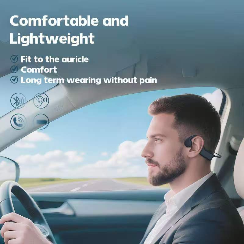 Open-ear Bone Conduction Headp - Bone Conduction Headphones Bluetooth 5.3 ulasan dan harga
