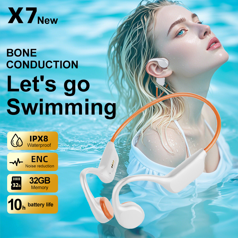 X7S bone conduction Bluetooth  - Sports Headband With Bone Conduction ulasan dan harga