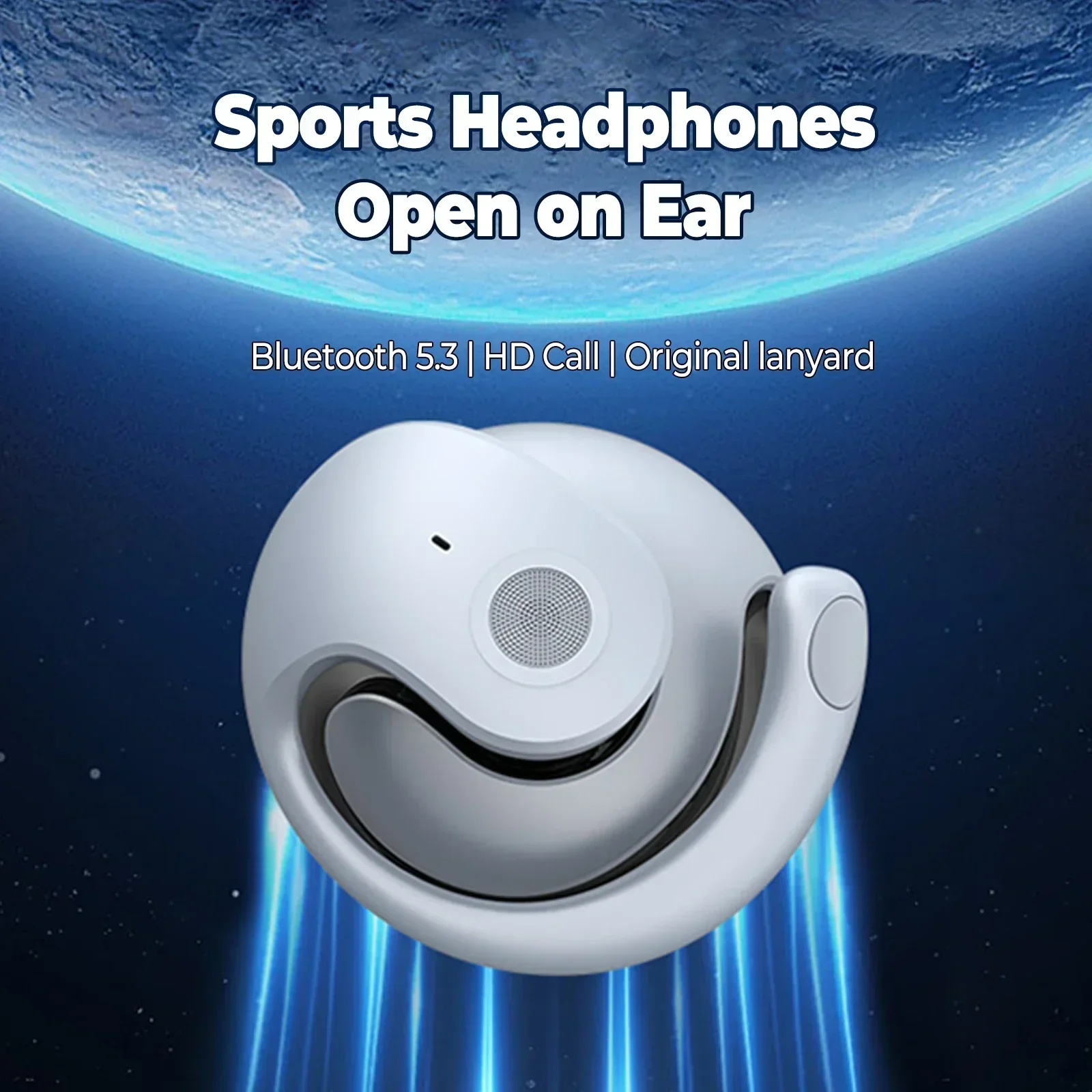 Wireless Bone Conduction Earph - Bone Conduction Headphones Bluetooth 5.3 ulasan dan harga