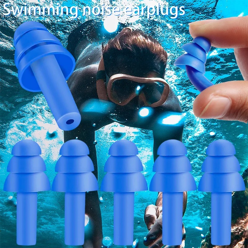 30-1Pair Soft Silicone Earplug - Waterproof Swimming Earplugs Silicone ulasan dan harga