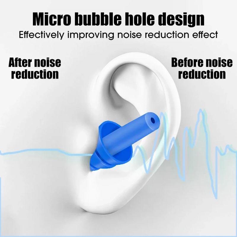 30-1Pair Soft Silicone Earplug - Waterproof Swimming Earplugs Silicone ulasan dan harga
