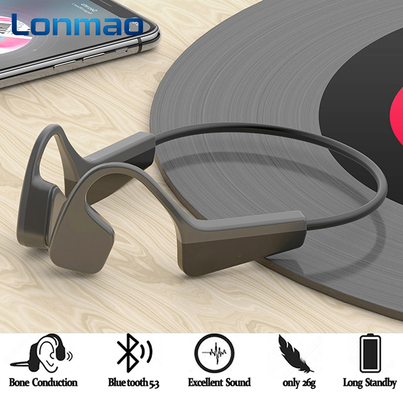 Bone Conductive Wireless Earph - Bone Conduction Headphones Bluetooth 5.3 ulasan dan harga